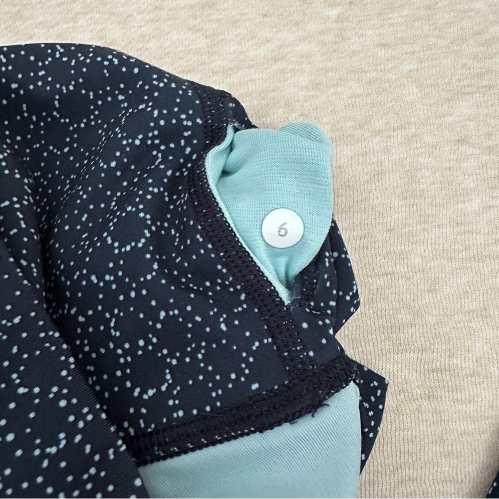 Lululemon Women’s Blue High Rise Star Pixel Leggings Size - Picture 5 of 11